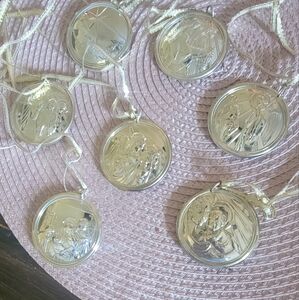 Towle Sterling Silver Nativity Ornaments